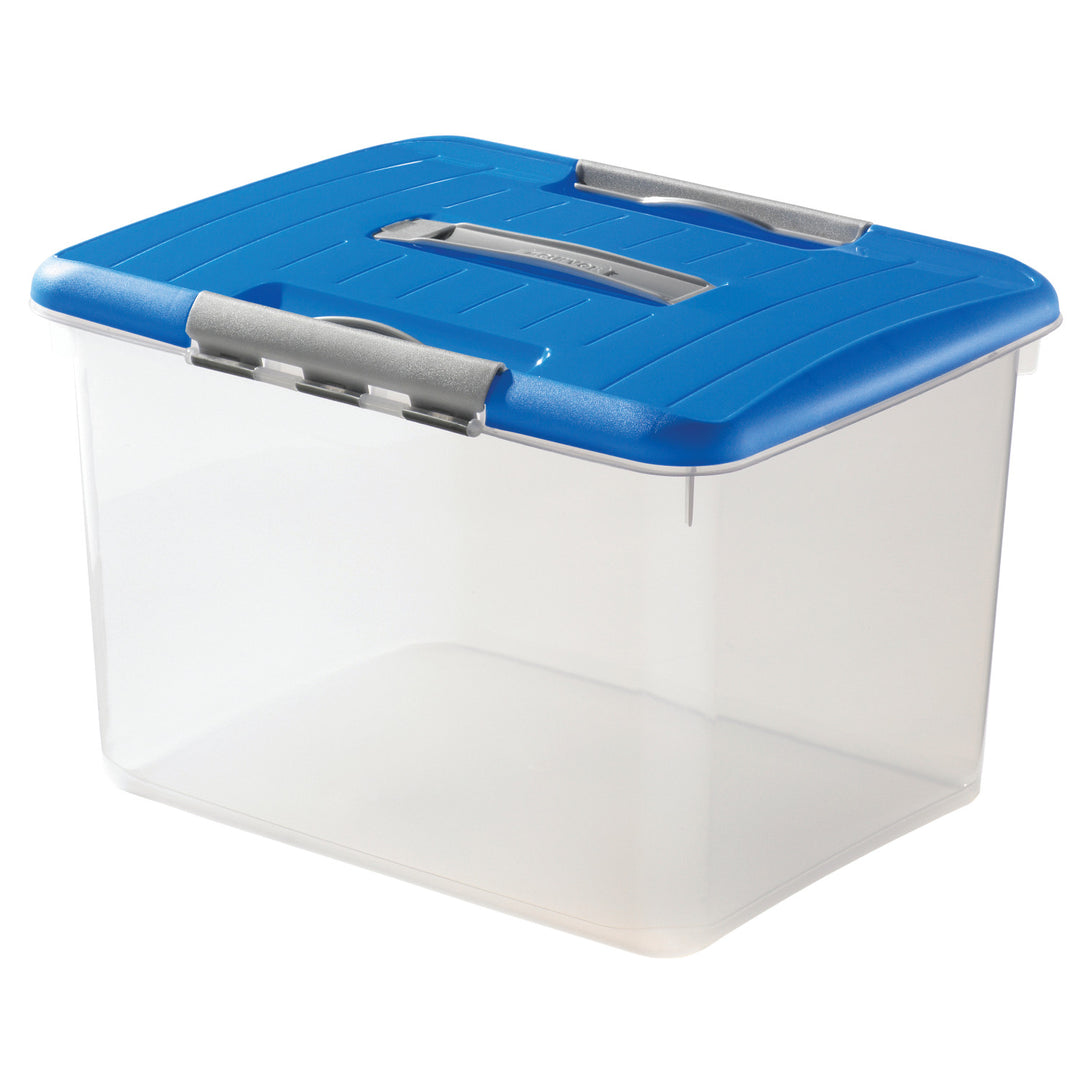 Curver Optima 30L Récipient transparent avec poignée