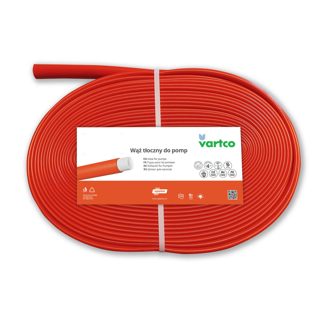 Tuyau de refoulement pour pompes Vartco, diamètre intérieur, 32 mm, longueur 20m, 1111320020