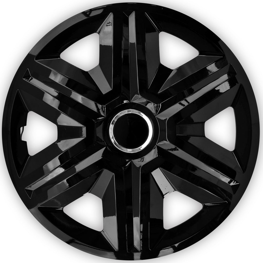 Enjoliveur universel 16" NRM Fast noir press-on 1 pièce