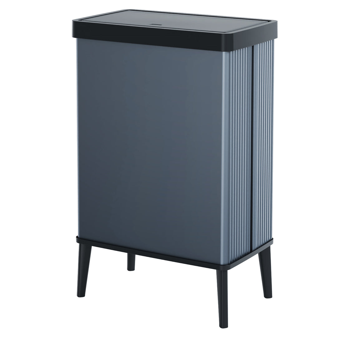Poubelle Curver, ségrégation, sur pieds, bleu, capacité 54l, Verto
