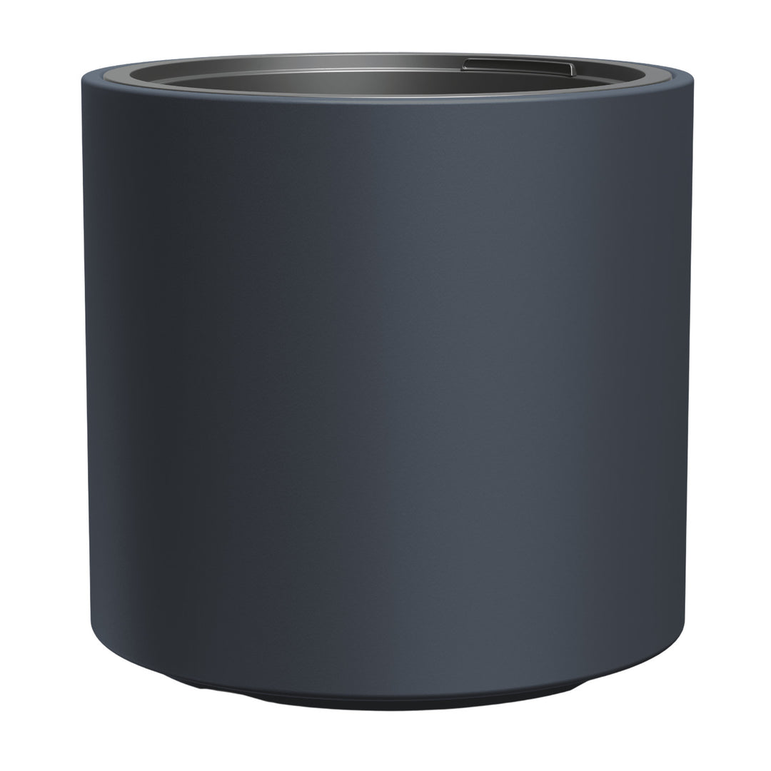 Pot de fleurs Prosperplast, avec insert, hauteur 29cm, anthracite, Heos