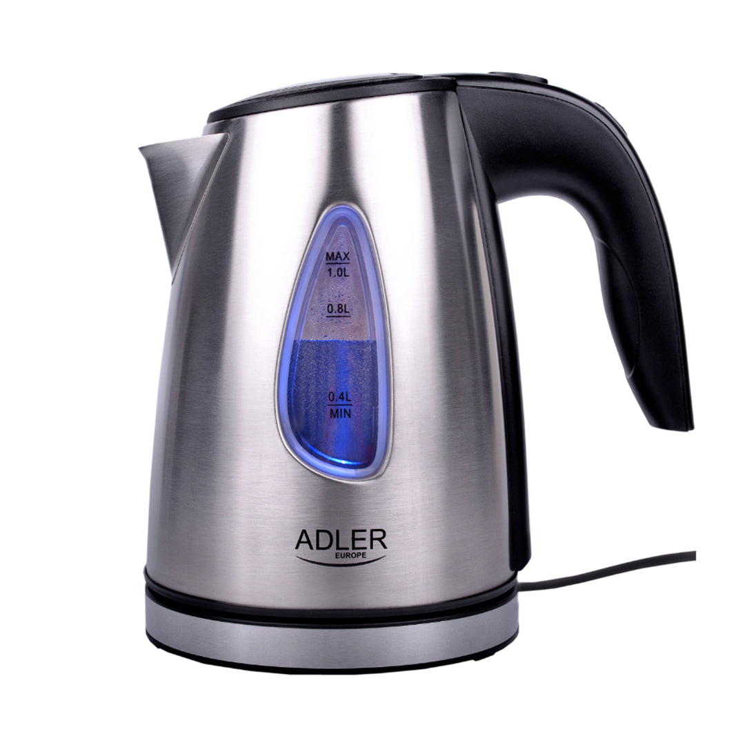 Bouilloire électrique sans fil 1 litre Adler AD 1203