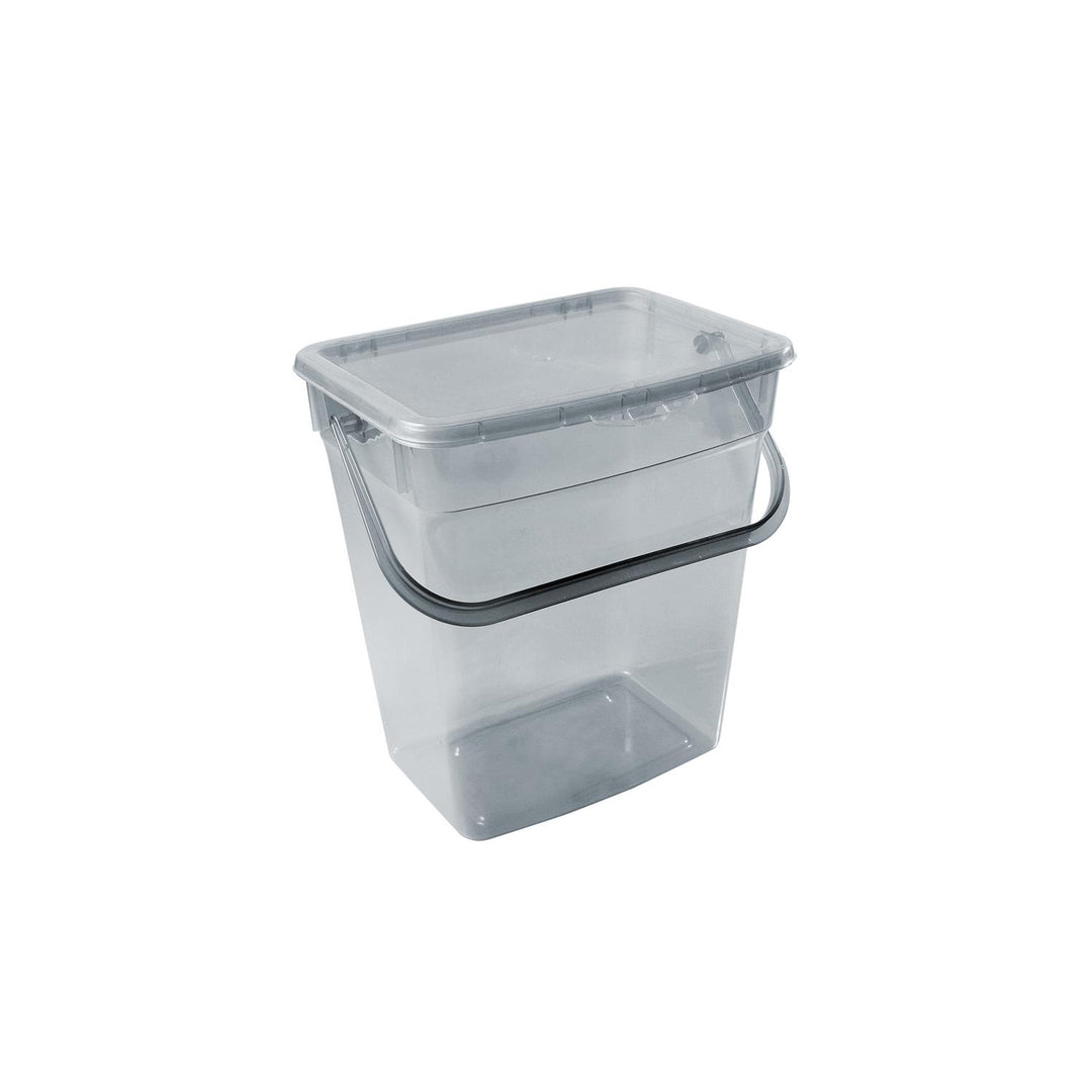Récipient à poudre Plast Team 6L gris transparent