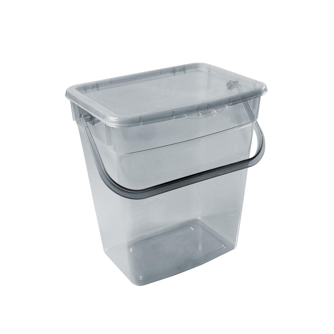 Récipient à poudre Plast Team 10L gris transparent