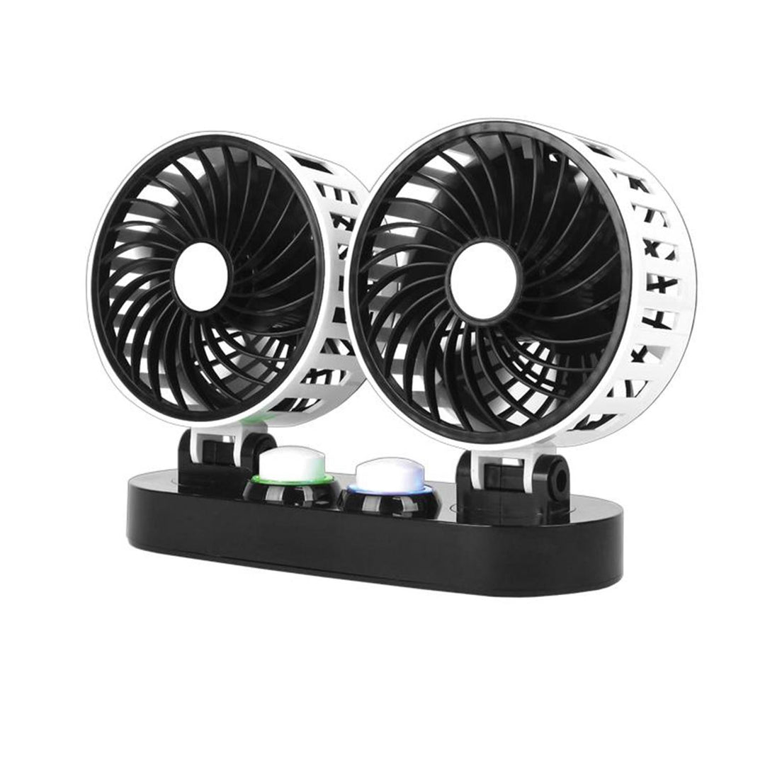 Ventilateur 2x5 "12V pour voiture avec régulation LTC