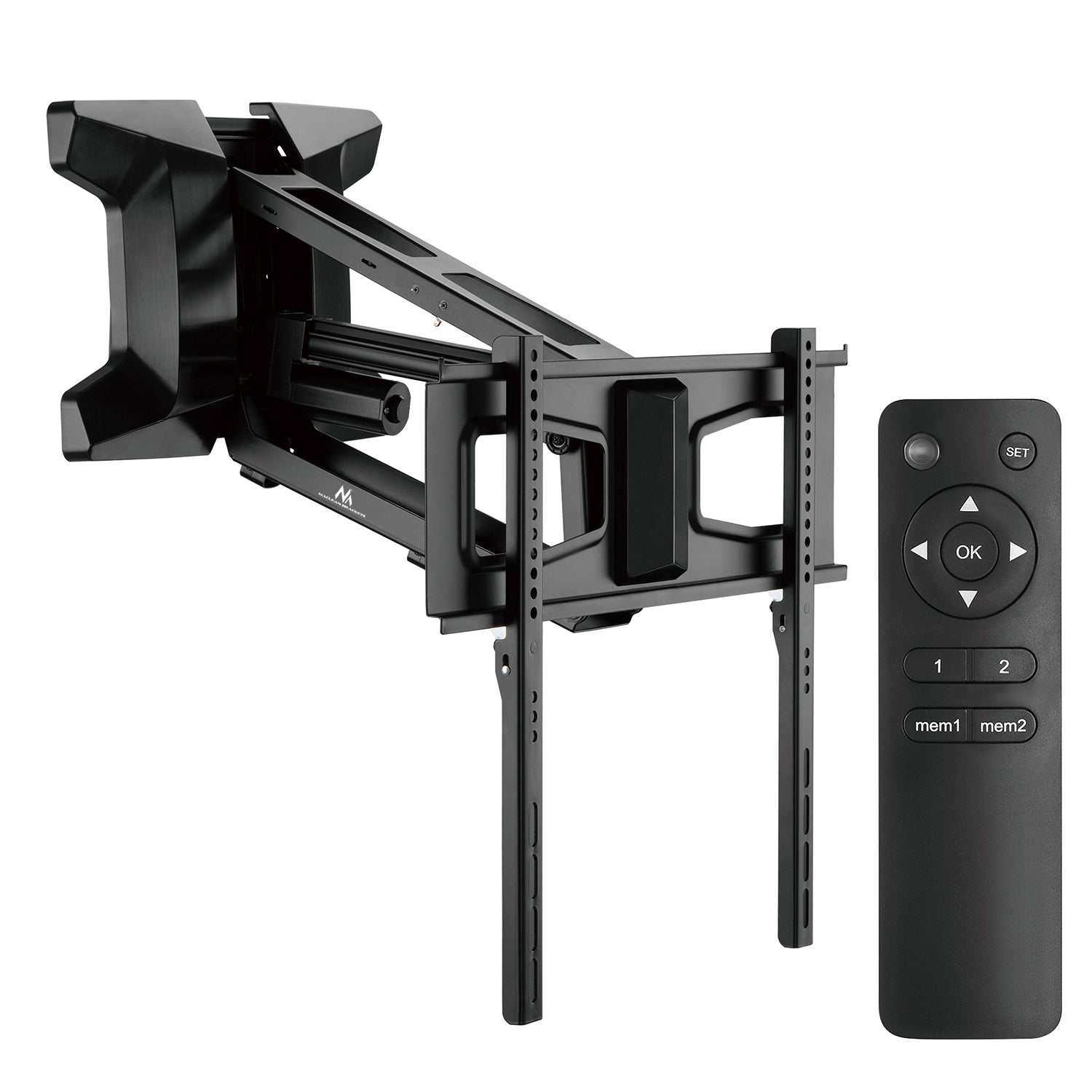 Maclean Support Climatiseur Extérieur MC-863 - Charge 100kg, Bras 450mm - Lot De 2 - Pour Unités Murales Impossibles