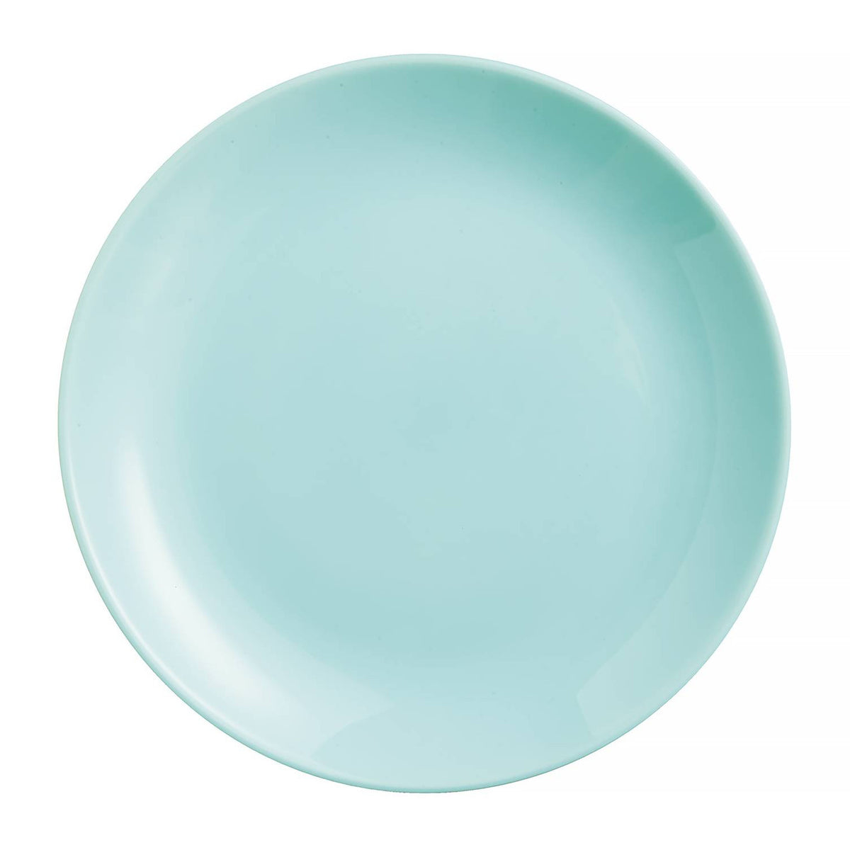 LUMINARC Service d'assiettes opale 18 pièces DIWALI Turquoise pas cher 