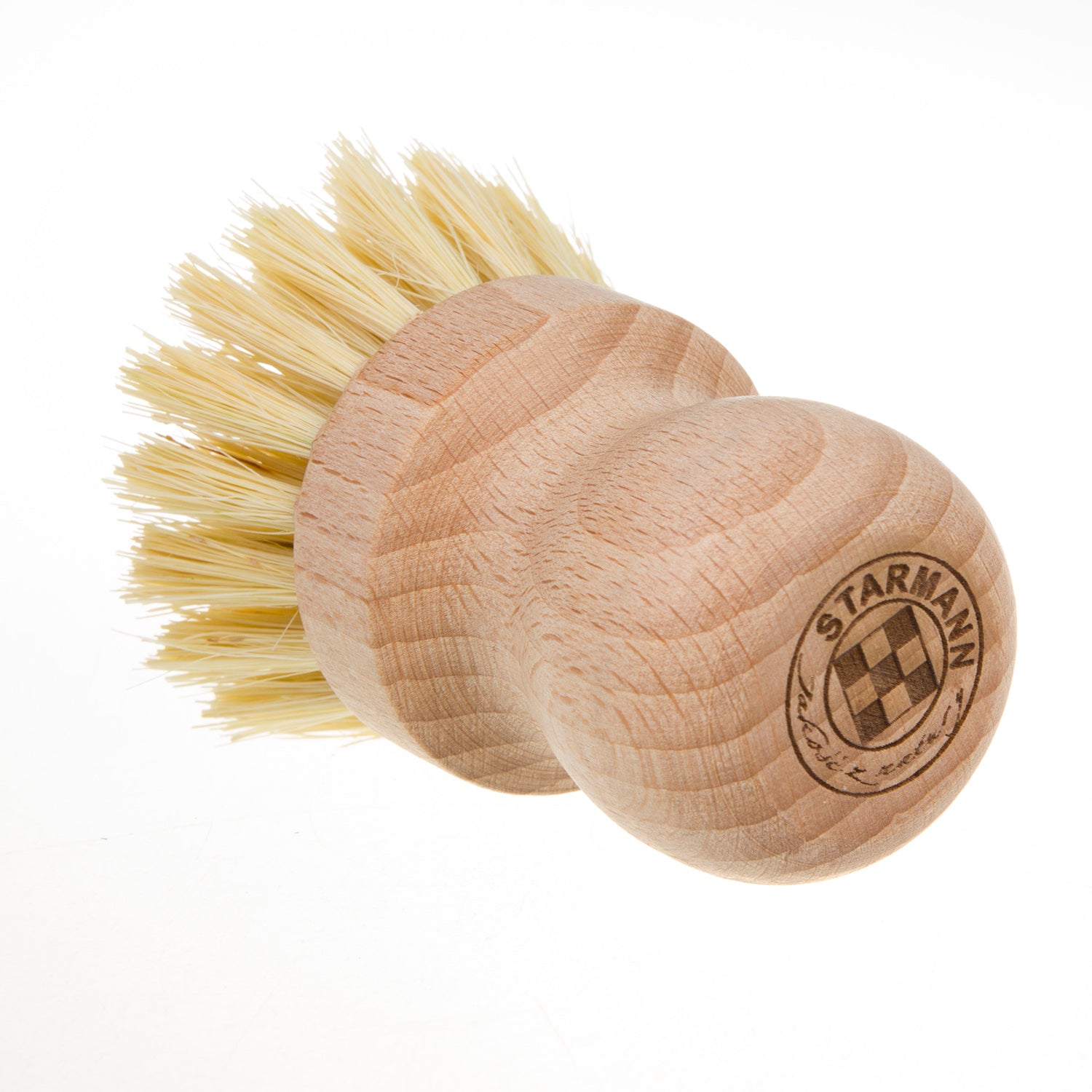 Brosse à Vaisselle En Bois De Hêtre Et Tampico Agave - Largeur 50 Mm, Beige - Neuf