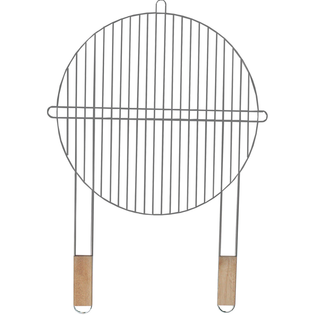 Master Grill&Party MG256 Grille ronde en acier chromé diamètre 46 cm