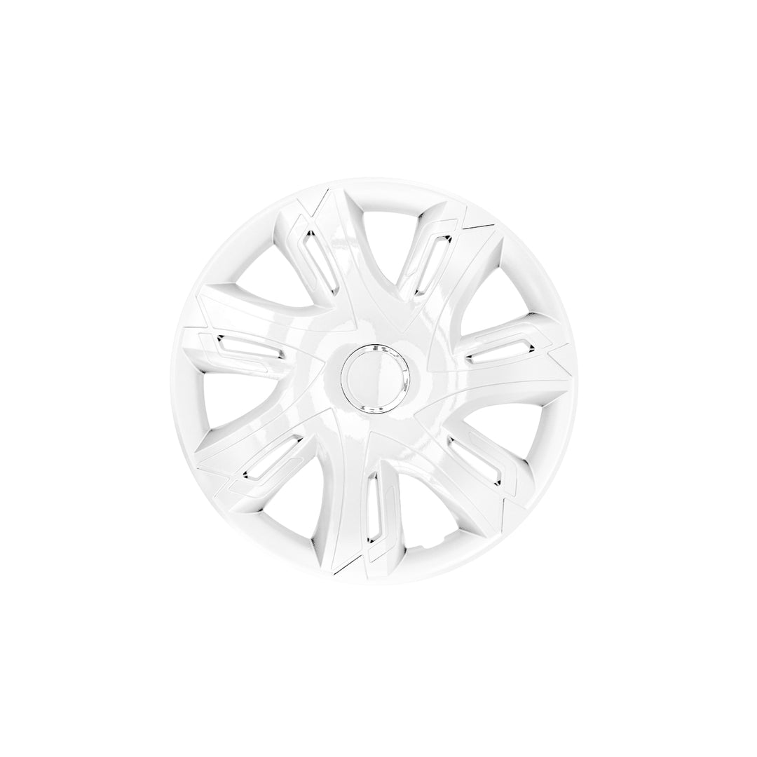 NRM Supernova laqué blanc enjoliveurs de 15'' 4 pièces