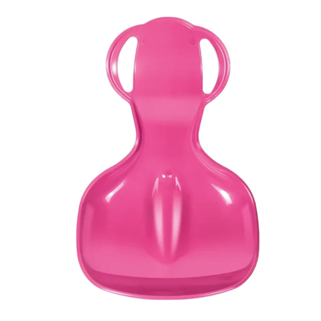 Luge à neige Sport Bear en plastique Porteur de neige rose
