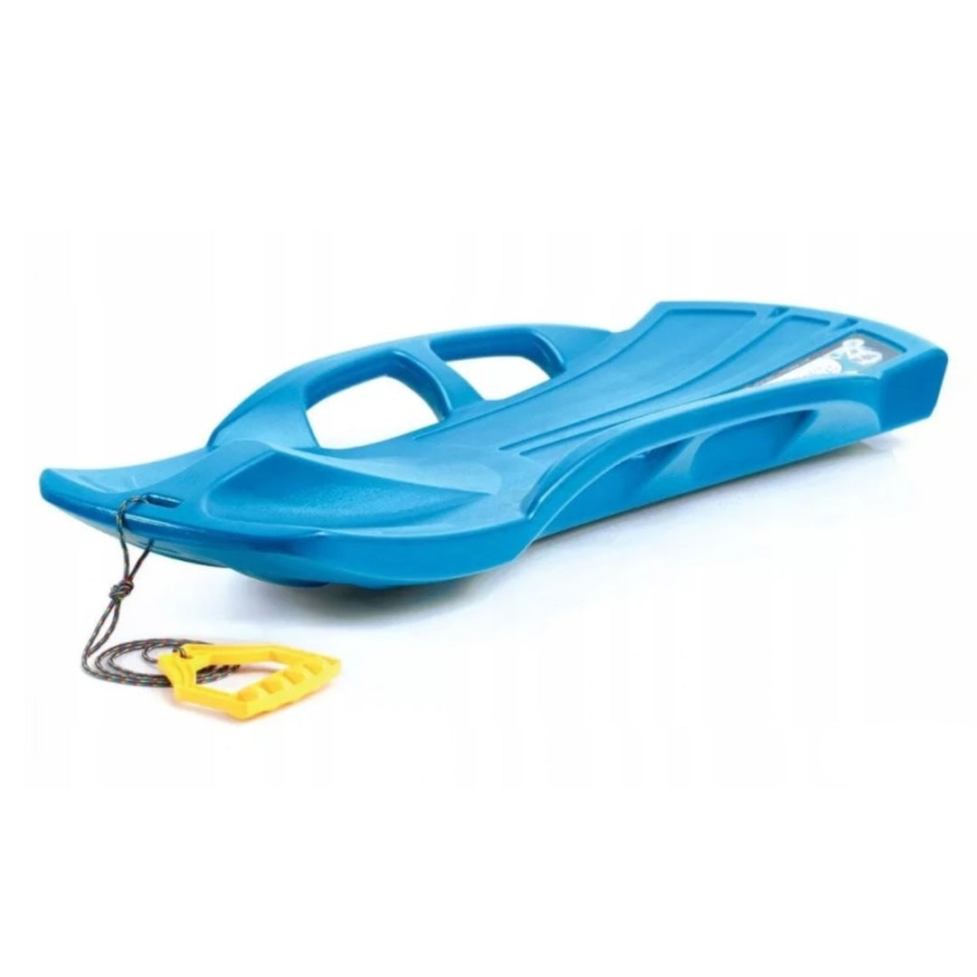 Toboggan luge pour enfants Prosperplast Snow Train bleu