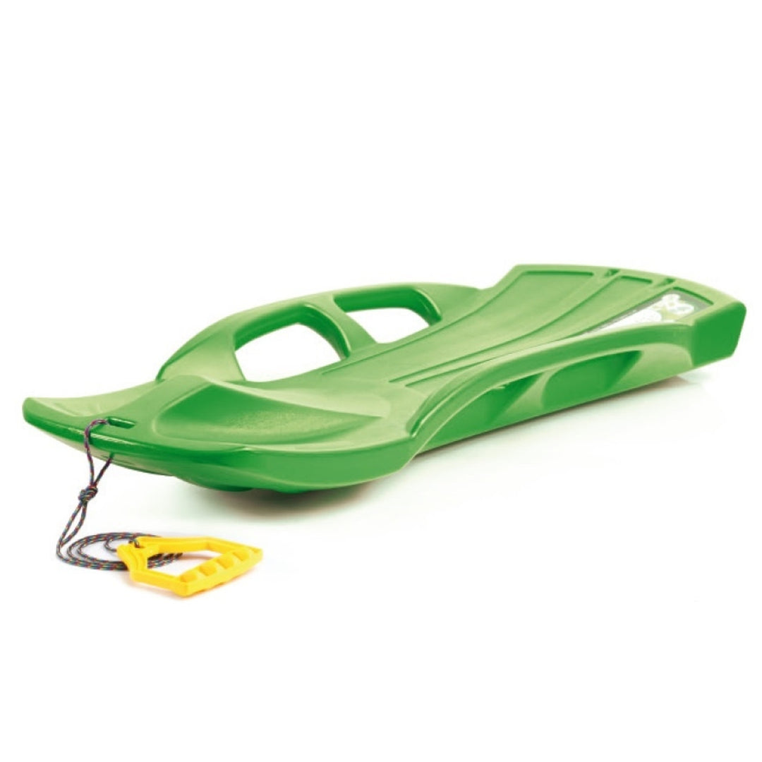 Luge toboggan pour enfants Prosperplast Snow Train vert