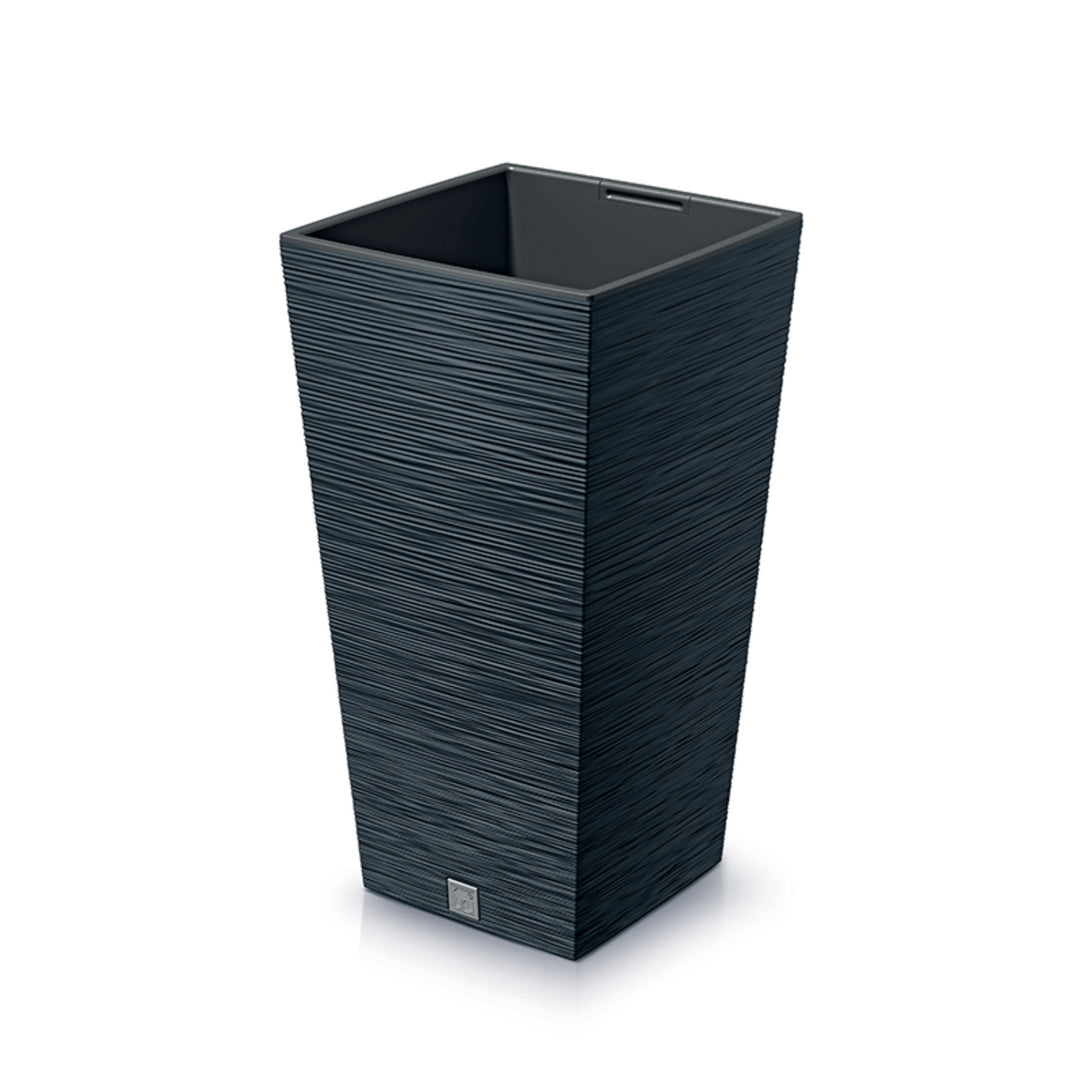 Prosperplast Furu Pot de fleurs carré avec insert DFSH300-S433 - couleur anthracite