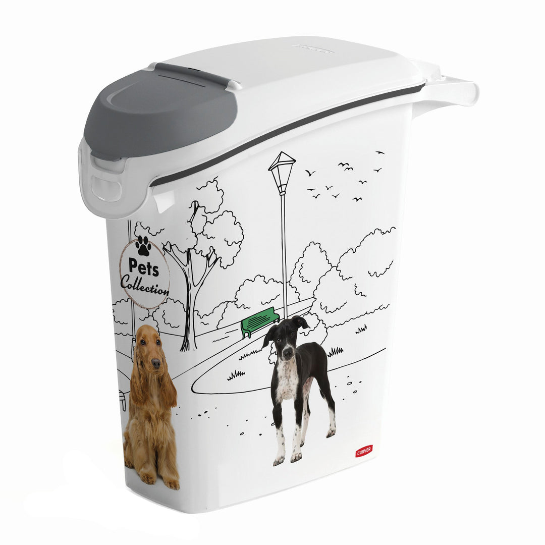 Boîte de conservation pour aliments pour chiens 10 kg Curver PetLife