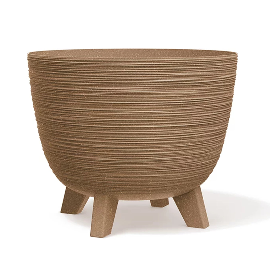 Pot de fleurs sur pieds Prosperplast, diamètre 395 mm, DFUR400W-4665W, Furu ECO Wood