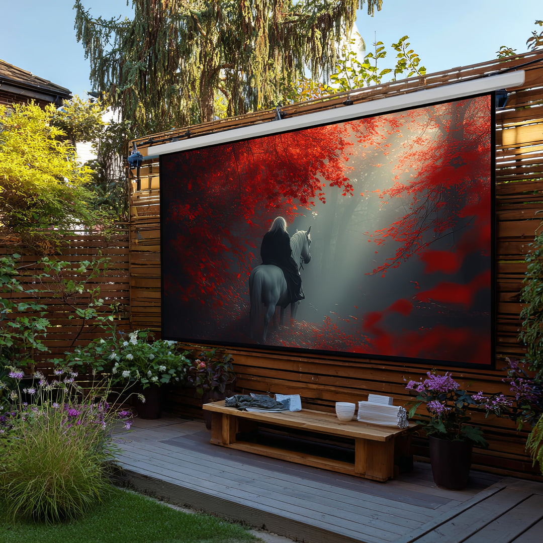 Écran de projection électrique télécommandé 135" 16:9 300x168 Maclean MC-561
