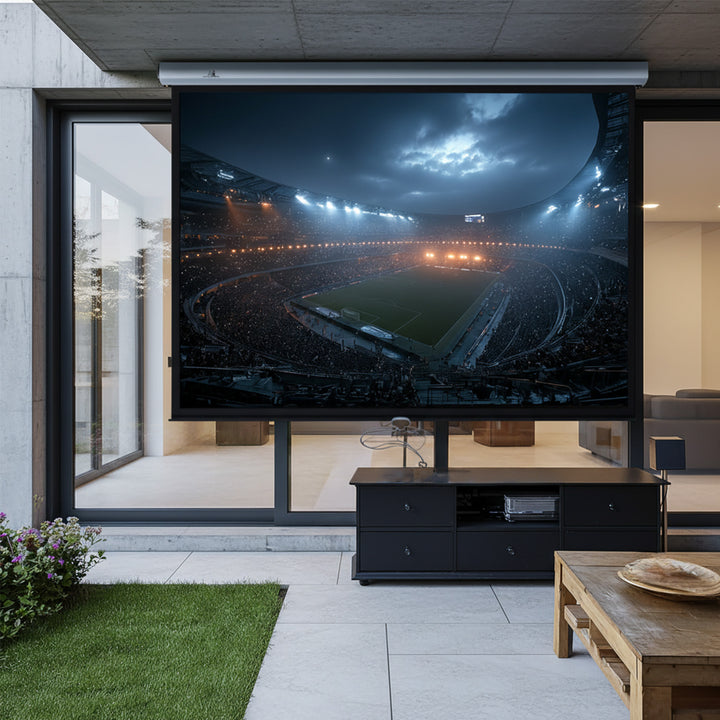 Ecran de projection verrouillage automatique 120" 4:3 240 x 180 Maclean MC-591