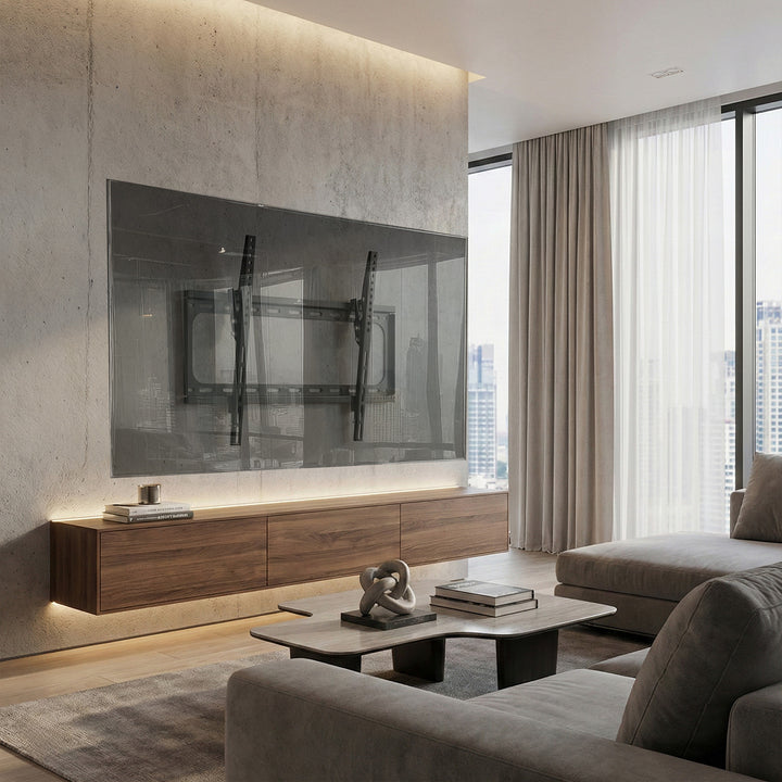 Support TV mural 32-80" max 35kg noir Maclean MC-605