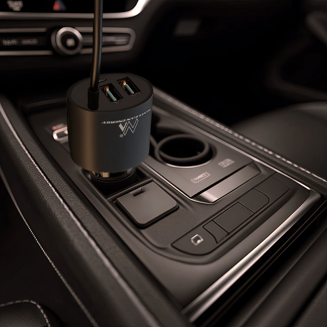 Chargeur de voiture 2 ports USB 5.2A  Maclean MCE76