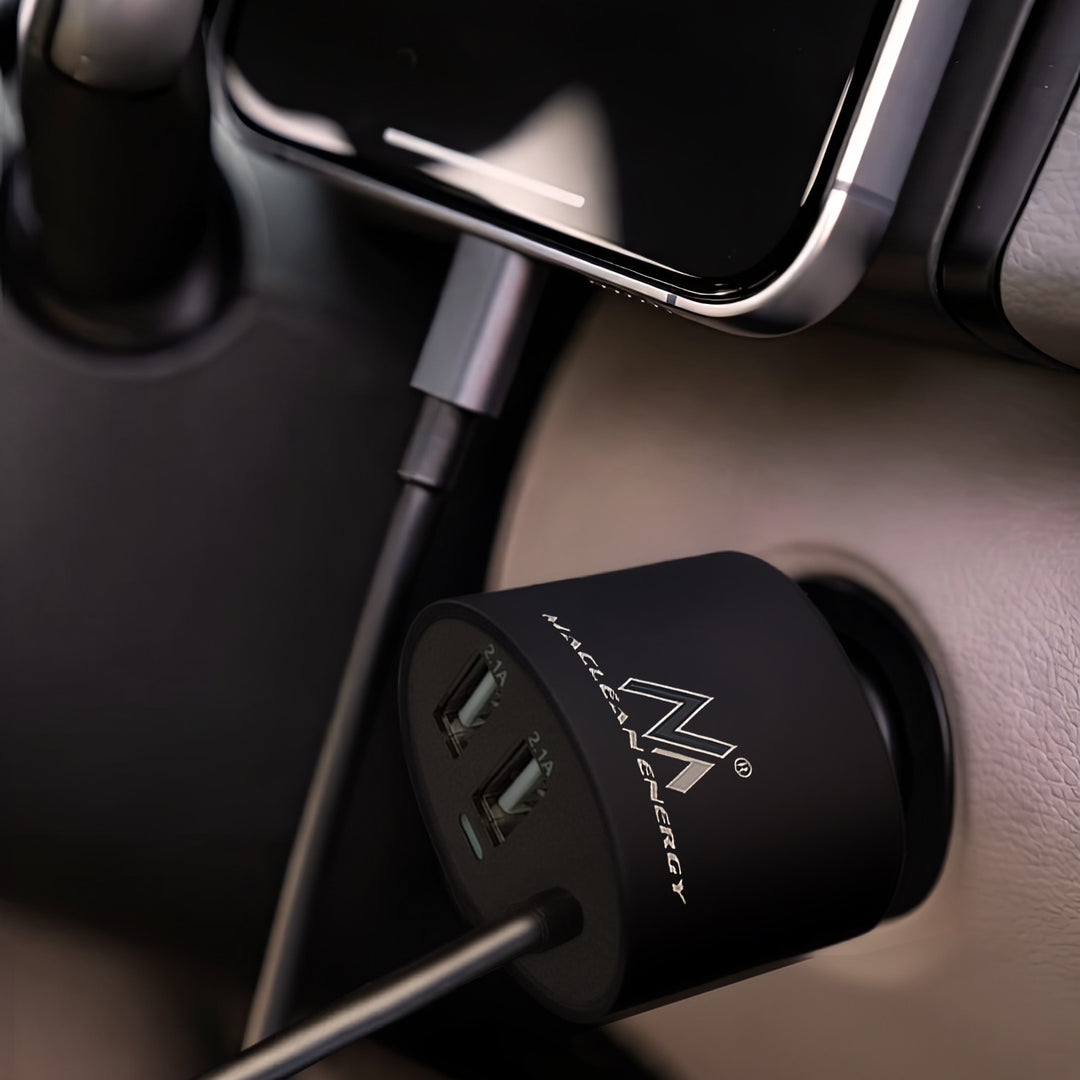 Chargeur de voiture 2 ports USB 5.2A  Maclean MCE76