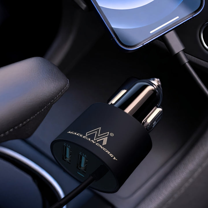 Chargeur de voiture 2 ports USB 5.2A  Maclean MCE76