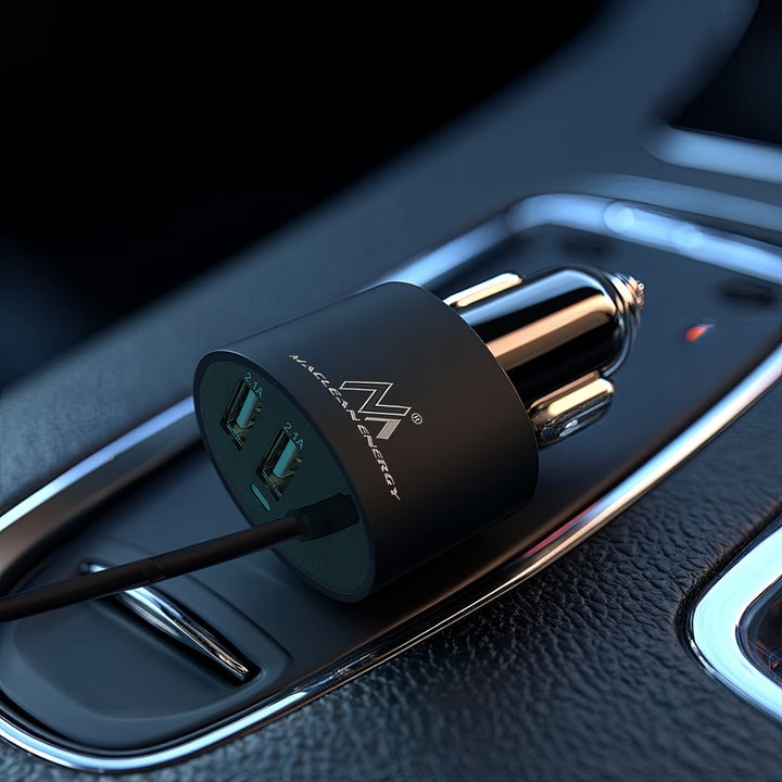 Chargeur de voiture 2 ports USB 5.2A  Maclean MCE76