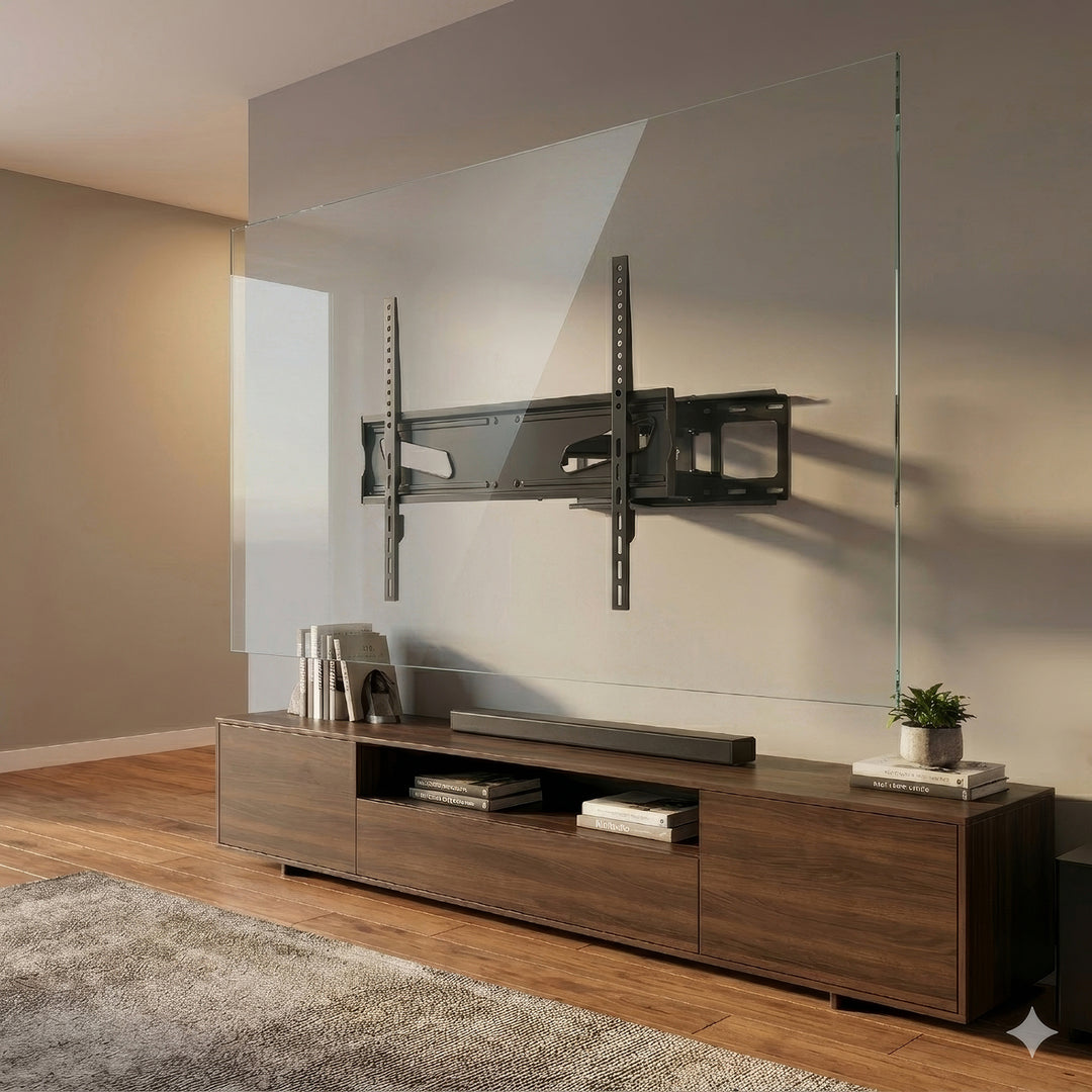Support mural incinable pour TV ou écran 37-80" 40 kg Maclean MC-723 B