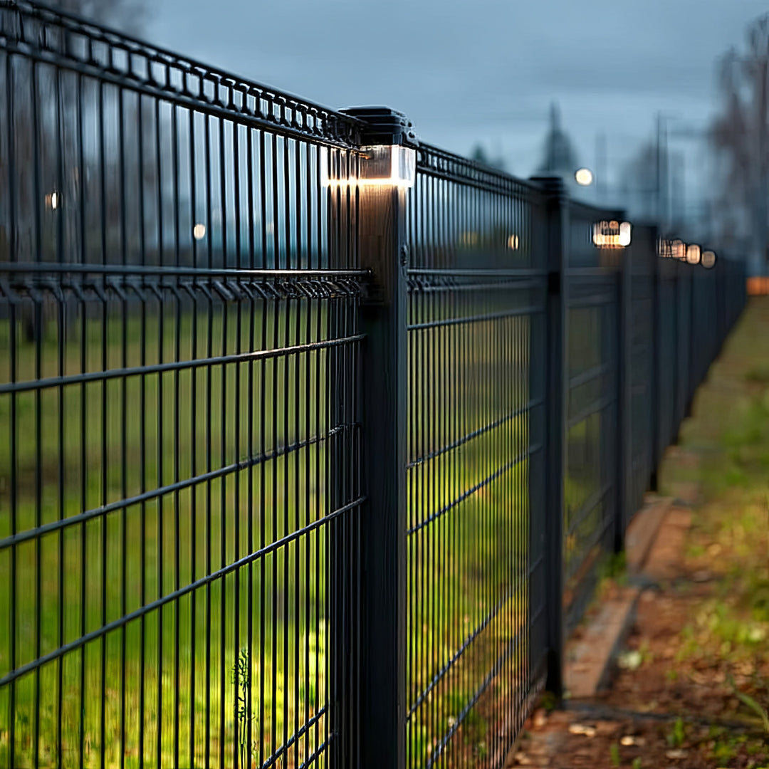 Lampe solaire de poteau de jardin 81 x 81 x 60mm GreenBlue GB127