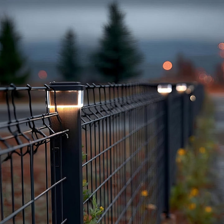 Lampe solaire de poteau de jardin 81 x 81 x 60mm GreenBlue GB127