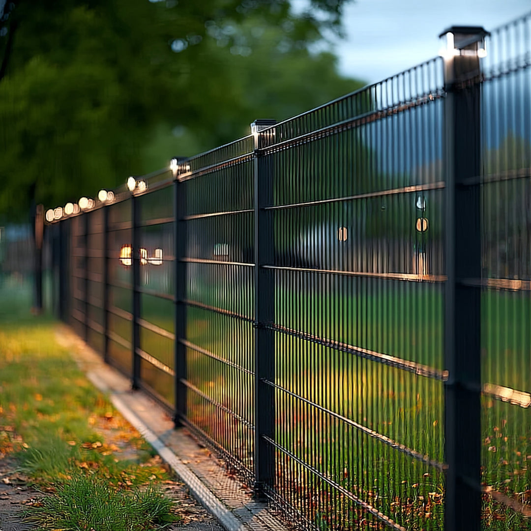 Lampe solaire de poteau de jardin 81 x 81 x 60mm GreenBlue GB127