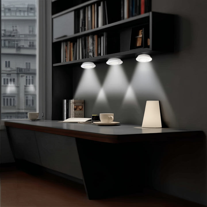 Lampe LED sans fil télécommandée 6 pièces pile 3xAAA Maclean Energy MCE165