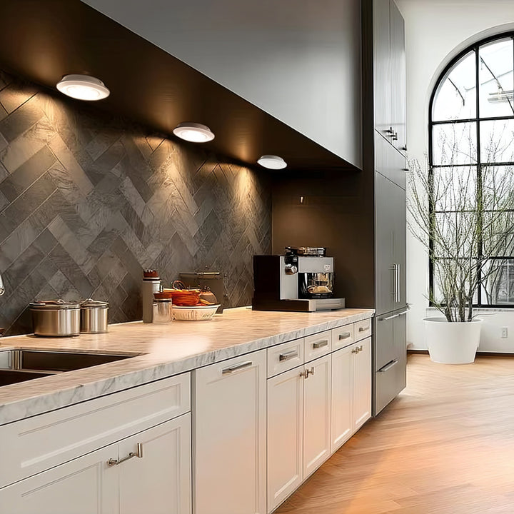 Lampe LED sans fil télécommandée 6 pièces pile 3xAAA Maclean Energy MCE165