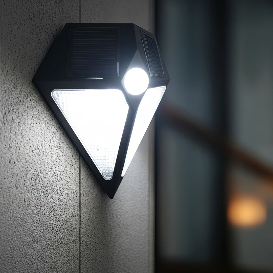 Lampe solaire avec capteur de mouvement 6 LED Maclean Energy MCE168