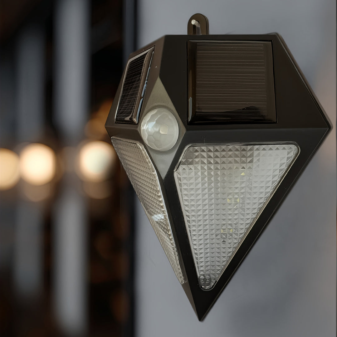 Lampe solaire avec capteur de mouvement 6 LED Maclean Energy MCE168