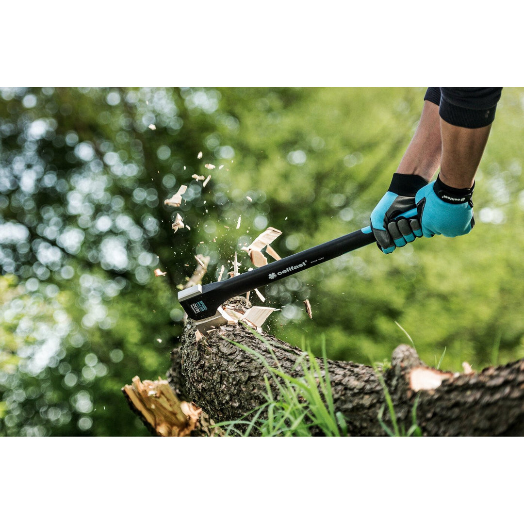 Hache universelle Cellfast, hache de menuiserie, acier trempé, longueur 615 mm, U1600 ENERGO