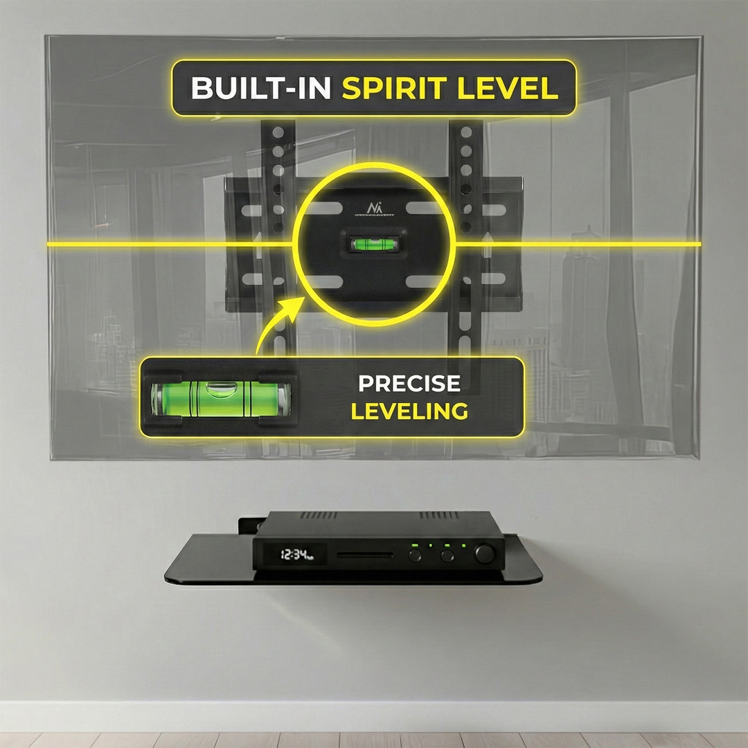 Support TV mural 13-50" charge maximale 35kg max vesa 200x200 Maclean MC-777