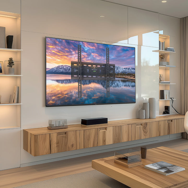 Support TV mural 26-65" charge maximale 45kg  Maclean MC-778 noir