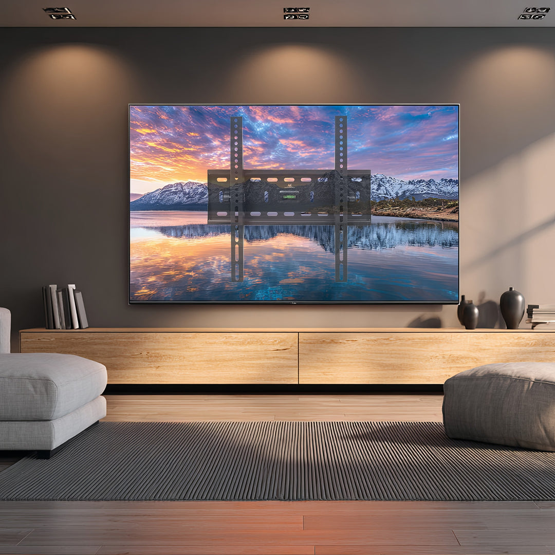 Support TV mural 26-65" charge maximale 45kg  Maclean MC-778 noir