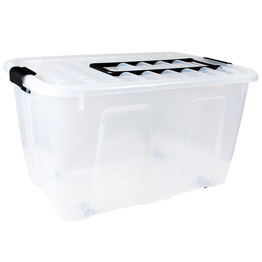Boîte de rangement Caisse conteneur Plast Team HomeBox 85L
