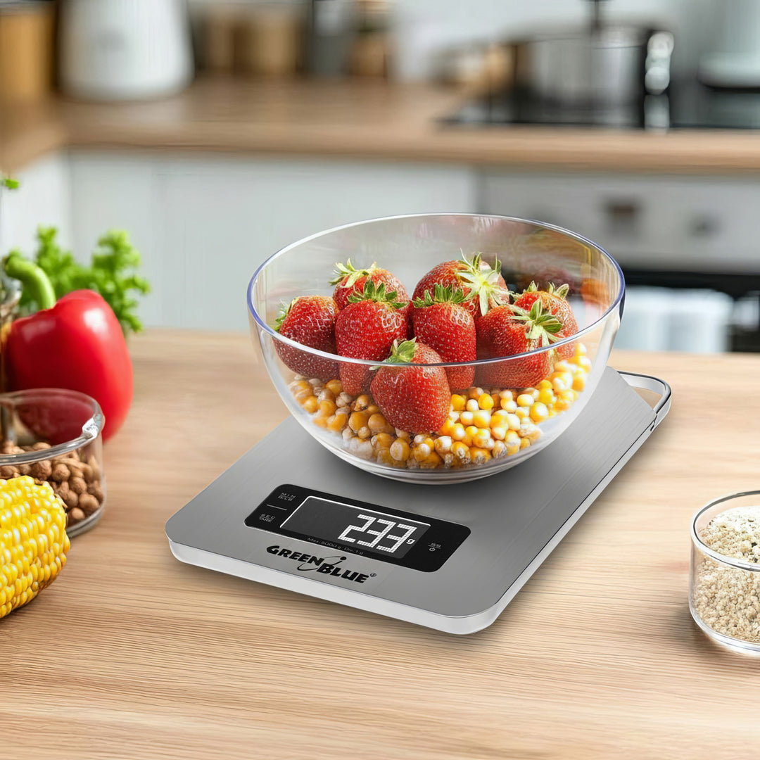 Balance de cuisine numérique avec minuterie GreenBlue GB170
