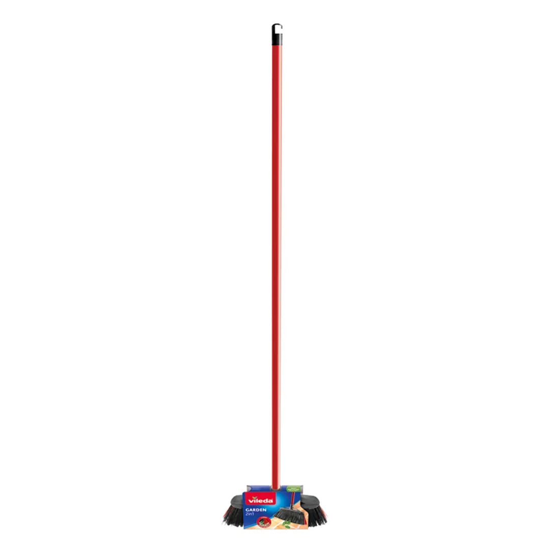 Vileda extérieur balai brosse avec barre Garden 2in1