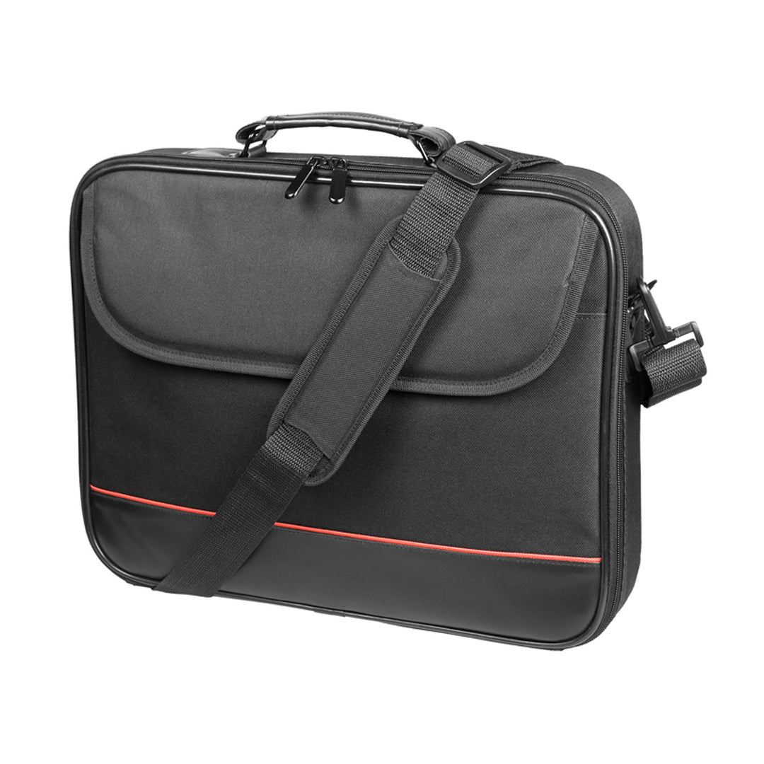 Sacoche pour ordinateur portable 17'' Tracer, poche extérieure à fermeture velcro, fermeture éclair double sens, Straight