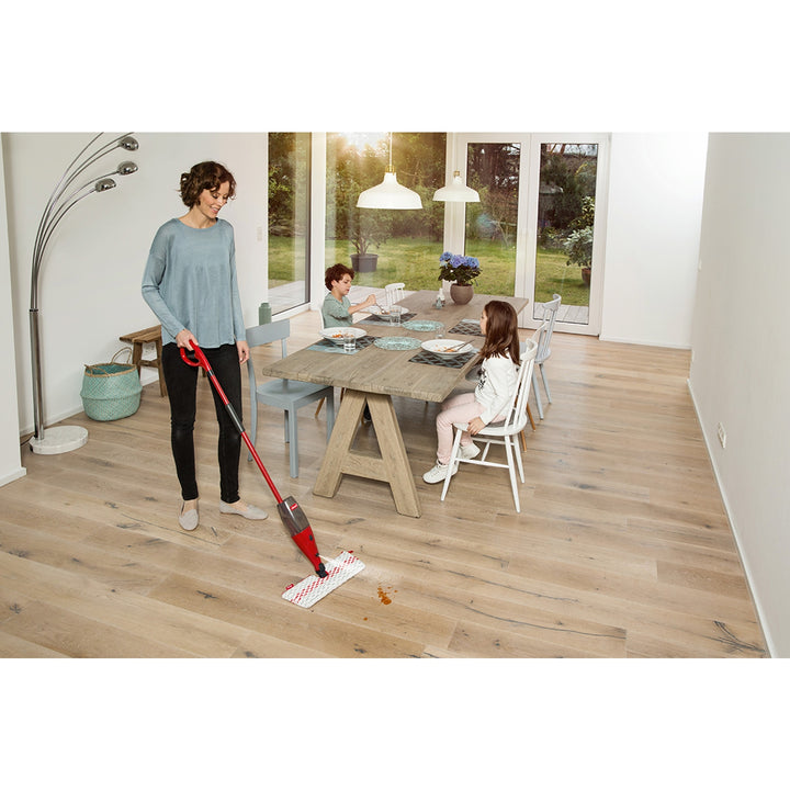 Mop avec nettoyeur rotatif Vileda Spray & Clean Couverture en microfibre double