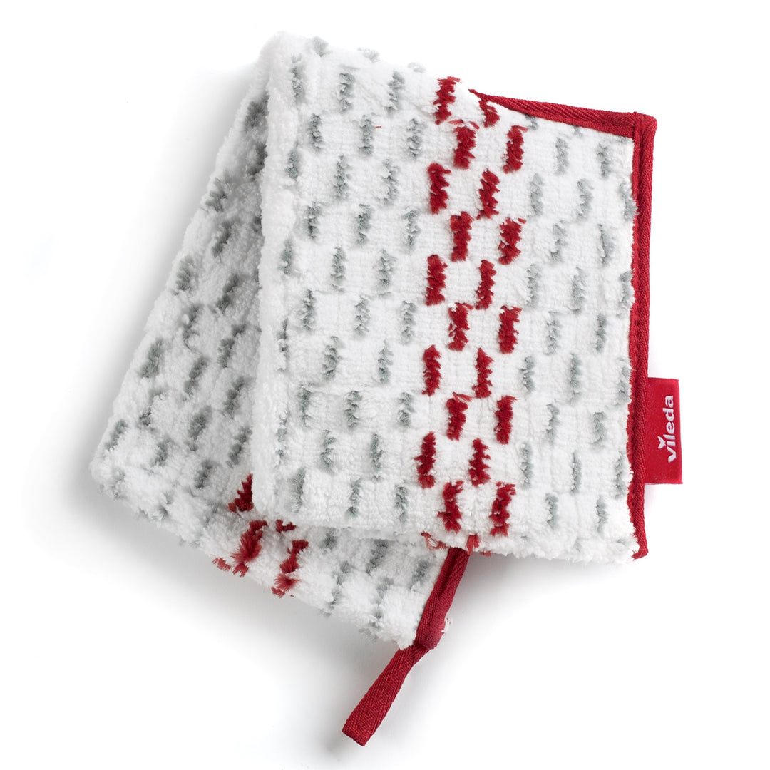 Mop avec nettoyeur rotatif Vileda Spray & Clean Couverture en microfibre double