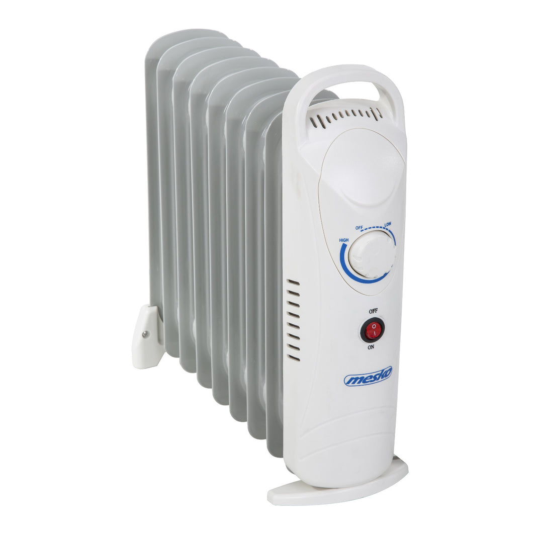 Chauffe-huile Mesko, 9 ailettes, 1000W, contrôle de la température, gris, MS 7805