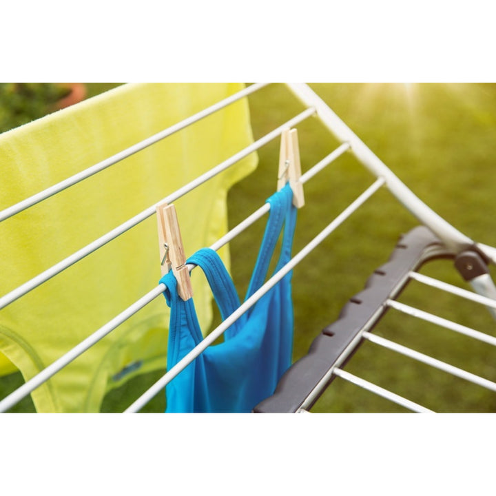 Séchoir à linge résistante à roulettes Vileda Aluminium 100