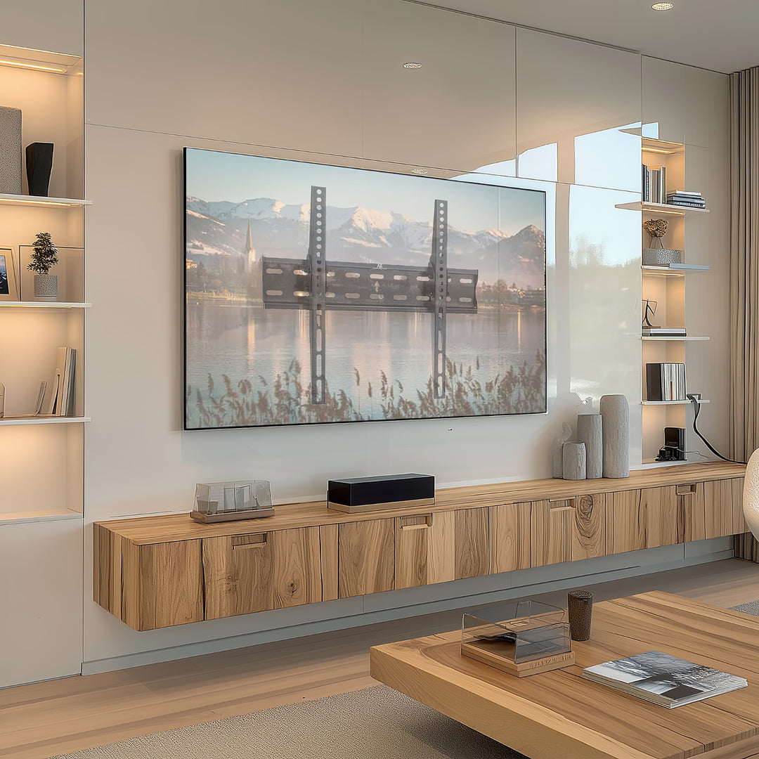 Support mural pour téléviseur écran plasma LCD OLED QLED Maclean MC-862