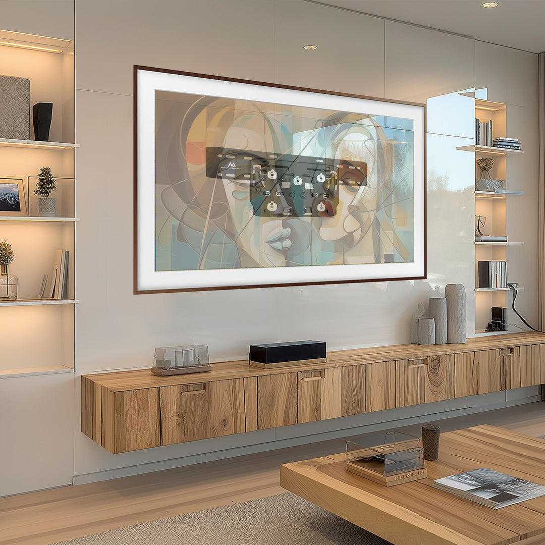 Support mural QLED TV Micro-Gap pour Samsung de 75 " à 50kg Maclean MC-837