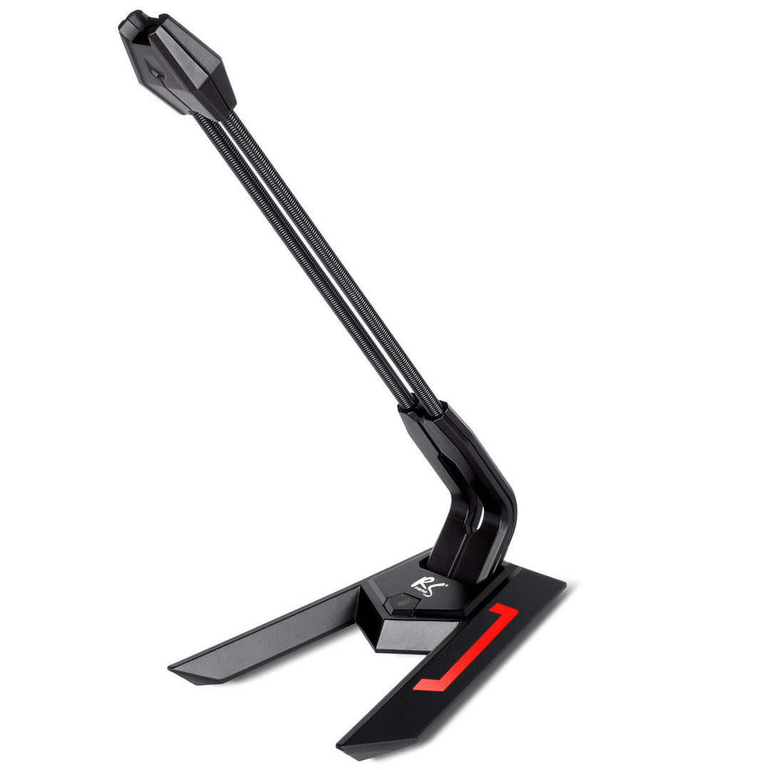 Microphone de jeu à LED USB YouTube en streaming sensibilité de 1,5 m 21dB + 3dB NanoRS RS710